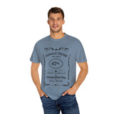 Trump 47th President Whiskey Label Inspired T-Shirt