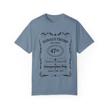 Trump 47th President Whiskey Label Inspired T-Shirt