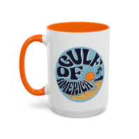 Gulf of America Large Coffee Mug - Trump Vintage Design