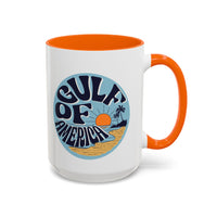 Gulf of America Large Coffee Mug - Trump Vintage Design