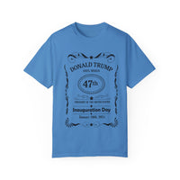 Trump 47th President Whiskey Label Inspired T-Shirt