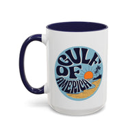 Gulf of America Large Coffee Mug - Trump Vintage Design