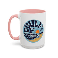 Gulf of America Large Coffee Mug - Trump Vintage Design