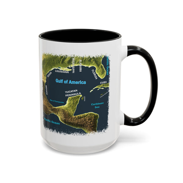 Gulf of America Coffee Mug - Trump Vintage Design