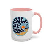 Gulf of America Large Coffee Mug - Trump Vintage Design