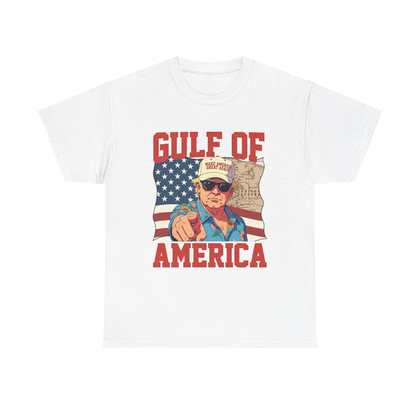 Trump Gulf of America Cartoon Vintage T-Shirt