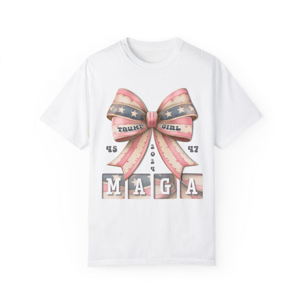 Trump Girl  45 47 MAGA Ribbon T-Shirt Cute & Stylish Tee