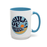 Gulf of America Large Coffee Mug - Trump Vintage Design