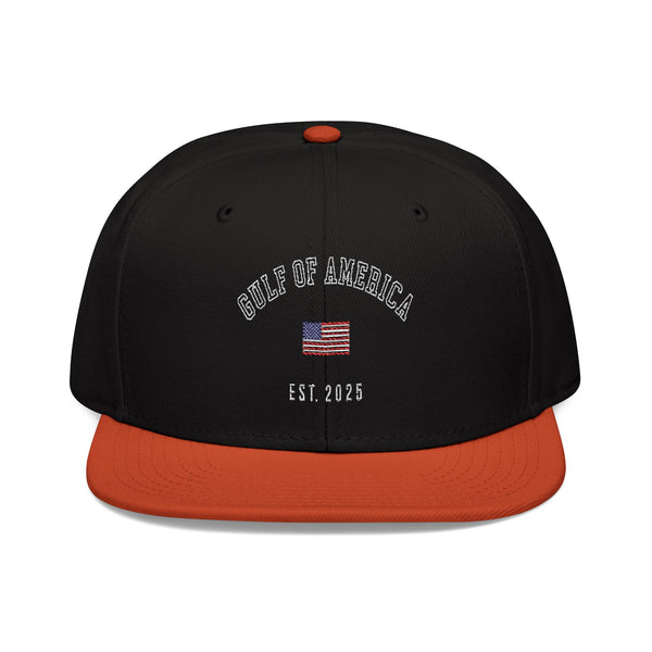 Gulf of America Embroidered Vintage Style Adjustable Hat