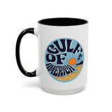 Gulf of America Large Coffee Mug - Trump Vintage Design