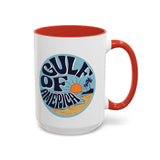 Gulf of America Large Coffee Mug - Trump Vintage Design
